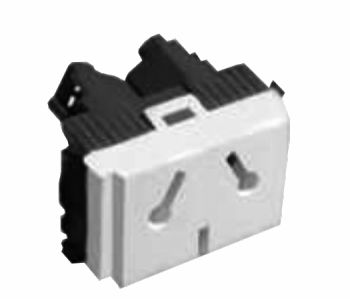 1 TOMACORRIENTE C/NEUTRO 10 AMP.