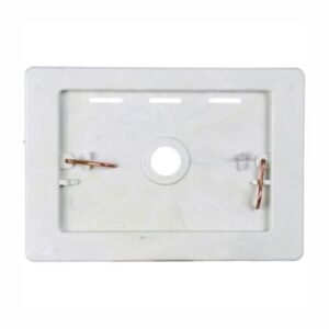 TAPA INTERNA PARA PARED CON CLAVIJA ARGENTA BROOKLIN - (4809/65)