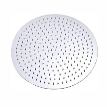 LLUVIA REDONDA DE 12 CM CARA CROMO - (4805/48J)