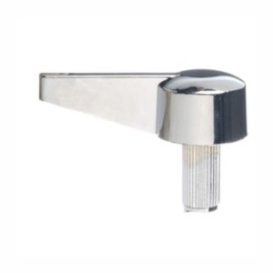 MANIJA PLASTICA ESTRIADA METALICA CROMO PARA MOCHILLA FERRUM - (4700/37)
