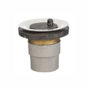 SOPAPA DE BRONCE RECTA BAÑERA C/PVC DELTA - (4808/90)